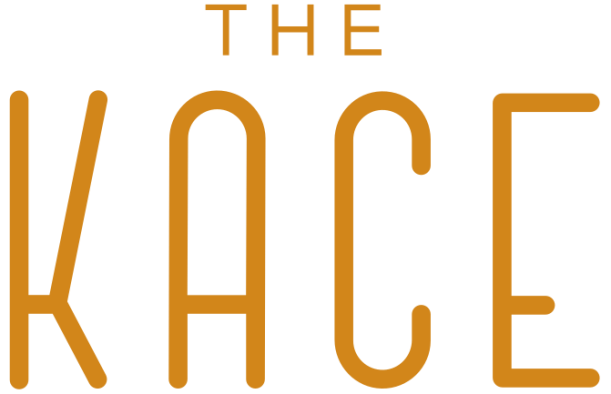 the kace logo on a black background at The  Kace