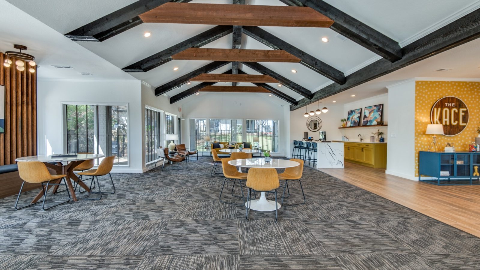 the lobby at The Kace